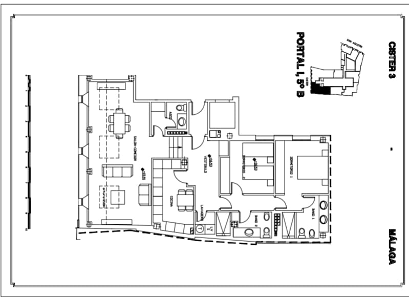 Penthouse with garage for sale