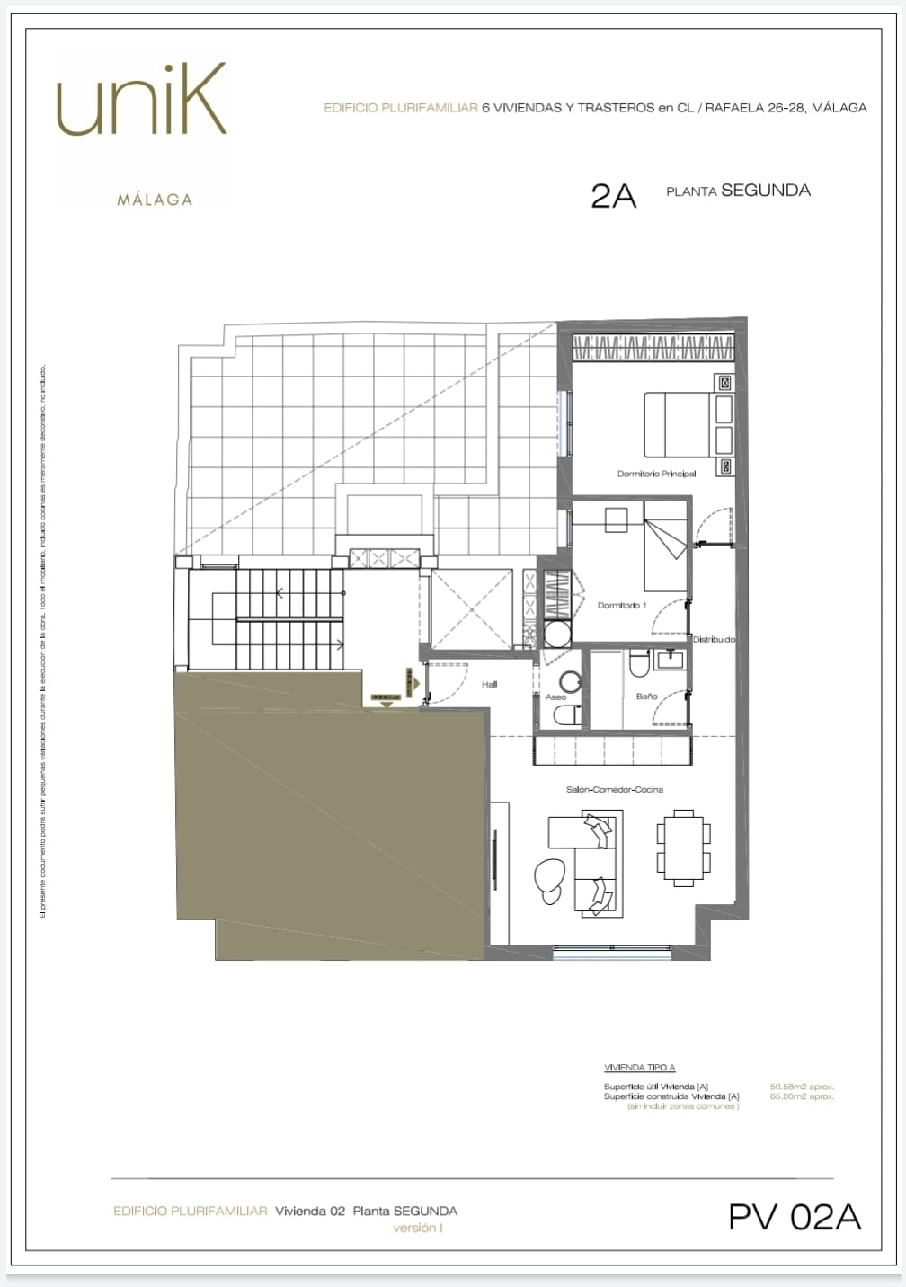 Último piso. Obra Nueva